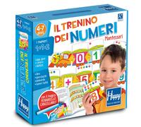 Il trenino dei numeri Montessori. Happy. Ediz. illustrata. Con gadget - Sa...