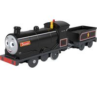 Il Trenino Thomas -Donald, locomotiva motorizzata a batterie con vagone merci, personaggio della serie Grandi Avventure Insieme, giocattolo per bambini, 3+ anni, JBW21