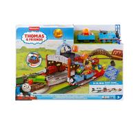 Il trenino Thomas Pista Centro Di Consegna Barili
