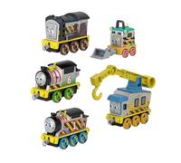 Il Trenino Thomas - Squadra del Cantiere, set con 5 veicoli locomotiva a tema co