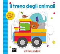 Il treno degli animali. Ediz. a colori. Con puzzle