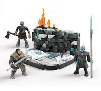 Il Trono di Spade Mega Construx Black Series Battaglia oltre la Barriera