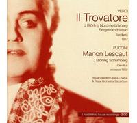 Il Trovatore/manon Lescaut (Bjorling) (CD) Album
