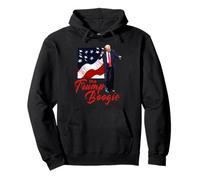Il Trump Boogie, Dancing Trump, Donald Trump, Trump 2024 Felpa con Cappuccio