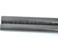 Il tubo in fibra di carbonio Tubo in fibra di carbonio 3K OD 10-20 mm, lunghezza 1000 mm, 100% carbonio pieno, confezione da 2, nero, diverse misure(2pc 10 * 9 * 1000mm Glossy)