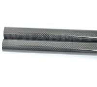 Il tubo in fibra di carbonio Tubo in fibra di carbonio 3K OD 5-10 mm ID 3-10 mm Lunghezza 1000 mm Nero Materiale composito 100% carbonio Confezione da diverse dimensioni(1pc 8 * 5 * 1000 Glossy)