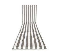 Il Tuo Artigiano Design Cuscino Imbottito per Lettino Prendisole Artigianale Totalmente Sfoderabile in Cotone 190 * 60 * 4.5 cm (Verde)