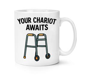 Il Tuo Carro Aspetta Tazza Mug 10oz Oldi Rude Compleanno Papà Nonno