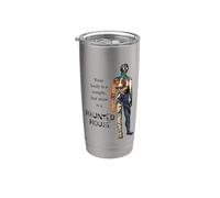 Il tuo corpo è un tempio ma il mio è una casa infestata Bicchiere termico in acciaio inox doppia parete