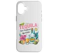 Il tuo Life Coach non ufficiale,Amante della tequila,Citazione divertente e giocosa Custodia per iPhone 16 Plus