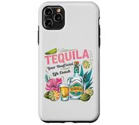 Il tuo Life Coach non ufficiale,Amante della tequila,Citazione divertente e giocosa Custodia per iPhone 11 Pro Max