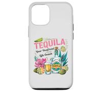 Il tuo Life Coach non ufficiale,Amante della tequila,Citazione divertente e giocosa Custodia per iPhone 12/12 Pro