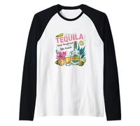 Il tuo Life Coach non ufficiale,Amante della tequila,Citazione divertente e giocosa Maglia con Maniche Raglan