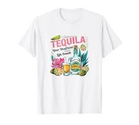 Il tuo Life Coach non ufficiale,Amante della tequila,Citazione divertente e giocosa Maglietta