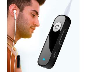 Il tuo paradiso musicale mobile: trasmettitore e ricevitore portatile, plug and play per un intrattenimento wireless immediato.