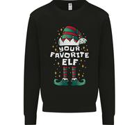 Il Tuo Preferito Elfo Divertente Natale Bambini Felpa Maglione