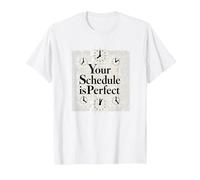 Il Tuo Programma è Perfetto - Gestione Motivazionale del Tempo Maglietta, Uomo, Bianco, 5XL