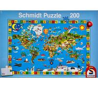 Il Tuo Puzzle Colorato Schmidt Giochi 200 Pezzi Gioco Di Abilità 56118