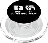 Il tuo ragazzo La mia ragazza è divertente insegnante d'arte PopSockets PopGrip per MagSafe
