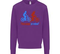 Il Tuo Ritmo O Il Mio Divertente Maglione Da Ciclismo Uomo