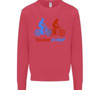 Il Tuo Ritmo O Il Mio Divertente Maglione Da Ciclismo Uomo