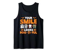 Il Tuo Sorriso Sembra Boo-Ti-Ful - Dentista Dentale di Halloween Canotta