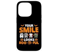 Il tuo sorriso sembra Boo-Ti-Ful - Dentista dentale di Halloween Custodia per iPhone 14 Pro