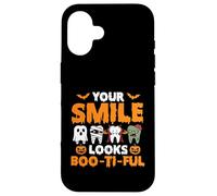 Il tuo sorriso sembra Boo-Ti-Ful - Dentista dentale di Halloween Custodia per iPhone 16