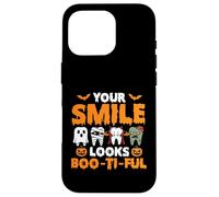 Il tuo sorriso sembra Boo-Ti-Ful - Dentista dentale di Halloween Custodia per iPhone 16 Pro