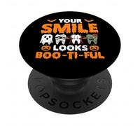 Il tuo sorriso sembra Boo-Ti-Ful - Dentista dentale di Halloween PopSockets PopGrip Adesivo