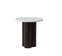 Il Tuo Tavolino Marrone/ Bianco Carrara