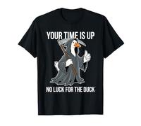 Il Tuo Tempo è scaduto Nessuna Fortuna per The Duck Funny Reaper Goose Maglietta