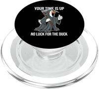 Il tuo tempo è scaduto Nessuna fortuna per The Duck Funny Reaper Goose PopSockets PopGrip per MagSafe