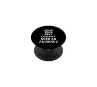 Il tuo vero sé non ha bisogno di un pubblico Mindful Relatab PopSockets PopGrip Adesivo