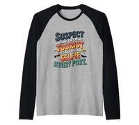 Il Turista colpevole Maglia con Maniche Raglan