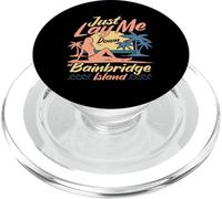 Il turista delle vacanze di Washington mi fa sedere all"isola di Bainbridge PopSockets PopGrip per MagSafe