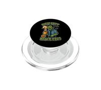 Il turno di notte non finisce mai z PopSockets PopGrip per MagSafe