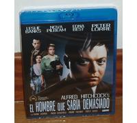 Il Uomo Che Salvia Troppo, Il Man Who Knew Too tanto-Blu-Ray-Nuovo-Sigillato