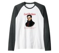 Il Vampiro di John Polidori Lord Ruthven Gothic Maglia con Maniche Raglan