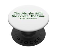 Il vecchio violino più dolce è il proverbio irlandese PopSockets PopGrip Adesivo