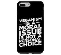 Il veganismo è una questione morale Custodia per iPhone 7 Plus/8 Plus