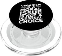 Il veganismo è una questione morale PopSockets PopGrip per MagSafe