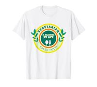 Il Vegetariano Sta bilanciando la mia Vita Uomini Donne Vegano Maglietta