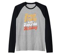 Il venerdì dei funghi è il mio microbiologo preferito per le vacanze Maglia con Maniche Raglan