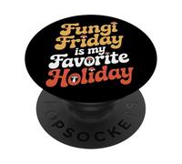 Il venerdì dei funghi è il mio microbiologo preferito per le vacanze PopSockets PopGrip Adesivo