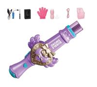 Il ventilatore automatico della macchina della bolla con la nebbia per i bambini del bambino accende la macchina dei puntelli di nozze