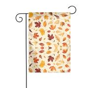Il vento autunnale YYHWHJDE e foglie cadenti Immagine dimensioni precise di questa bandiera da giardino è di 30,5 x 45,7 cm, che è un rapporto dorato accuratamente progettato. Si adatta perfettamente