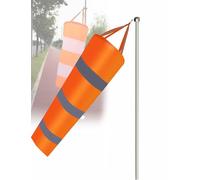 Il vento nella borsa, Manica a vento interna in nylon | Misurazione della direzione del vento inriale multicolore da 80-200 cm(Orange,150cm)
