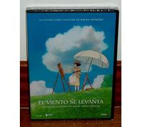 Il Vento Se Builds DVD Nuovo Sigillato Animazione Manica (Senza Aprire)