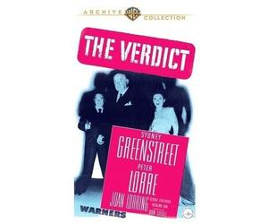 Il Verdetto DVD (1946) - Sydney Greenstreet, Peter Lorre, Arthur Shields